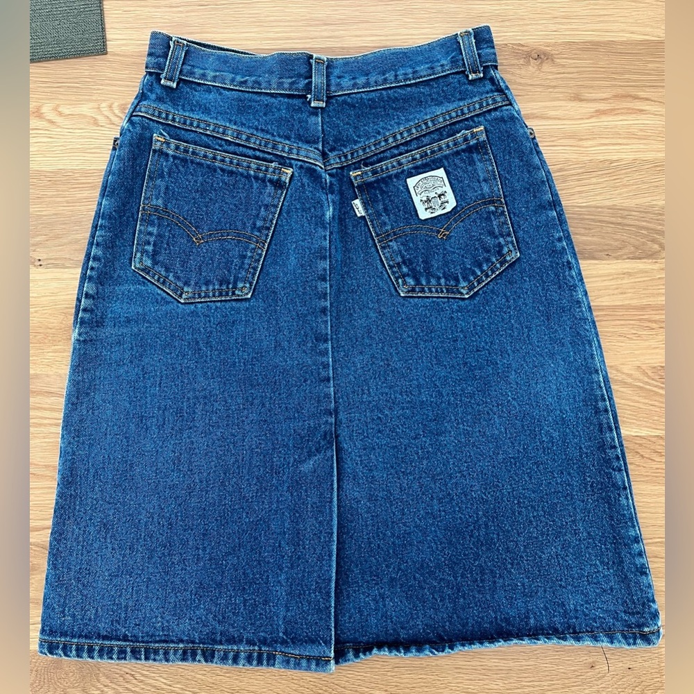 Vintage Levi Denim Skirt